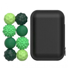(8 Pack Green) Silicone Magnetic Balls for Adults Kids Large Silicone Magnets Balls Decompression Toys Present for Kids
