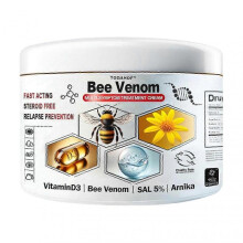 (1pcs)Bee-Venom Multi-Symptom Skin Treatments Cream Portable Anti-itch Body Care Lotion for All Skin Types