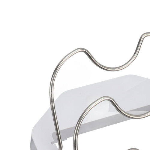 Topfdeckelhalter - Kunststoff, U-förmig, weiß, 388 g 2