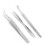Stainless Steel Pet Dog Cat Tick Removal Fork 6