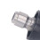 Spitz-Turbo-Düse 5000 PSI 3/8 Zoll NPT Silber 12