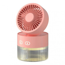 (Pink, A) Airs Cooler Fan With Humidifier 3-speed Personal-mini Airs Conditioner For Office Small Room