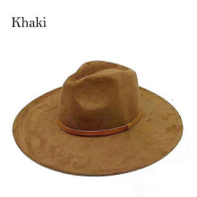 (13) Suede Painting Felt Hats For Men And Women, Hand Sewn Adjustable Fall Winter Fashion Party Hats And Gifts