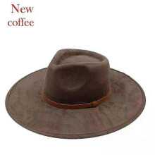 (7) Suede Painting Felt Hats For Men And Women, Hand Sewn Adjustable Fall Winter Fashion Party Hats And Gifts