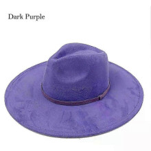 (11) Suede Painting Felt Hats For Men And Women, Hand Sewn Adjustable Fall Winter Fashion Party Hats And Gifts