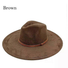 (12) Suede Painting Felt Hats For Men And Women, Hand Sewn Adjustable Fall Winter Fashion Party Hats And Gifts