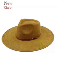 (5) Suede Painting Felt Hats For Men And Women, Hand Sewn Adjustable Fall Winter Fashion Party Hats And Gifts