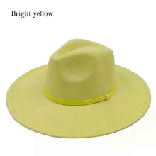 (17) Suede Painting Felt Hats For Men And Women, Hand Sewn Adjustable Fall Winter Fashion Party Hats And Gifts