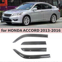 High Qualitywindow Visor for Honda Accord 2013 2014 2015 2016 Wind Deflectors Rain Guards Door Visor Vent Shades Ventvisor Exterior Parts