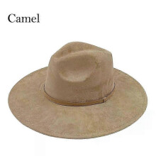 (10) Suede Painting Felt Hats For Men And Women, Hand Sewn Adjustable Fall Winter Fashion Party Hats And Gifts