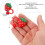 6 pcs Silicone Straw Plug Dustproof Cap for 6-8mm Drinks, Reusable 8