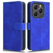 (Blue) For Blackview Shark 9 5g Leather Case Skin-feel Anti-drop Wallet Flip Phone Cover - Rose