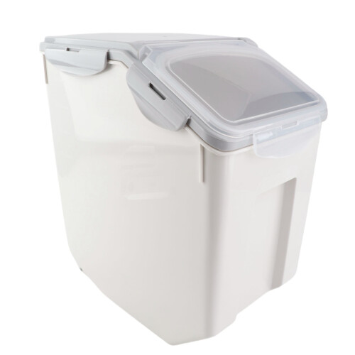 Pet Cat Food Barrel Grain Storage Damp Proof Dog 1