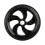 8 Inch Polyurethane Wheels Electric Scooter Accessories 200 Pu Wheels Wear Resistant Solid Infused Silent Wheels 4