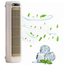 (white, Rechargeable) Shirem Cooling Ace, Portable Air Conditioner Cooling Fan Quiet With 3 Speeds