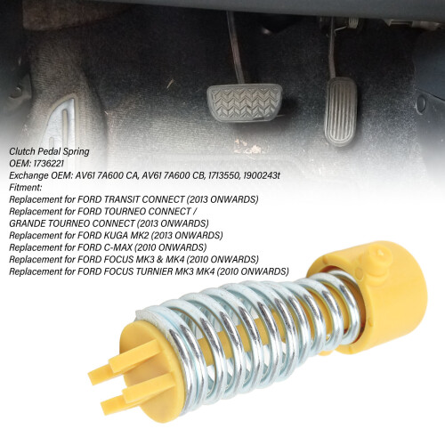 Durable Clutch Pedal Spring for Ford C-Max Focus Kuga - Easy Install 2