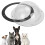 Pets Semicircular Fence Cover Acrylic Transparent 9