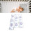 Type4 Crib Pad: Soft Comfortable Crash Proof with Exquisite Prints 1