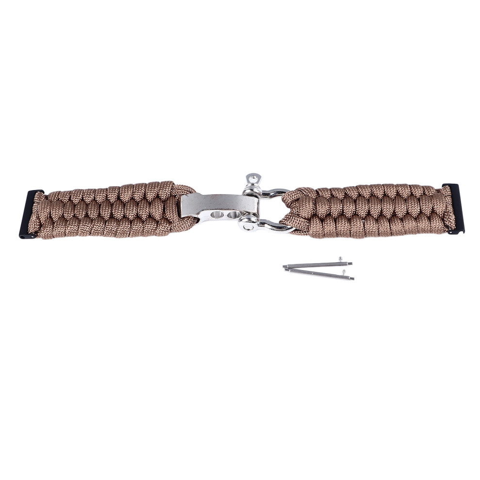 Replacement Braided Watch Band For Suunto7 Brown 9121376345326
