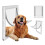 Large Pet Door for Dogs Installation Simple Dog 6