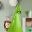 Grüne elastische Hängematte für Kinder 414 g 12,8 m Swing 5