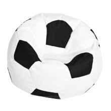 Cover Sofa Slipcover Without Filling Comfort Fabric Plush Toy Organiser Football Design White Color 3-Seater Size