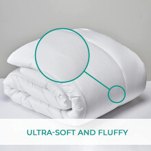 (13.5 tog Duvet, King) Luxury Duvet Cover Bedding Set 10.5, 13.5, 15 Tog