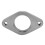 Auspuffflansch 38mm 2-Bolt Wastegate Universal 2