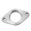 Auspuffflansch 38mm 2-Bolt Wastegate Universal 9
