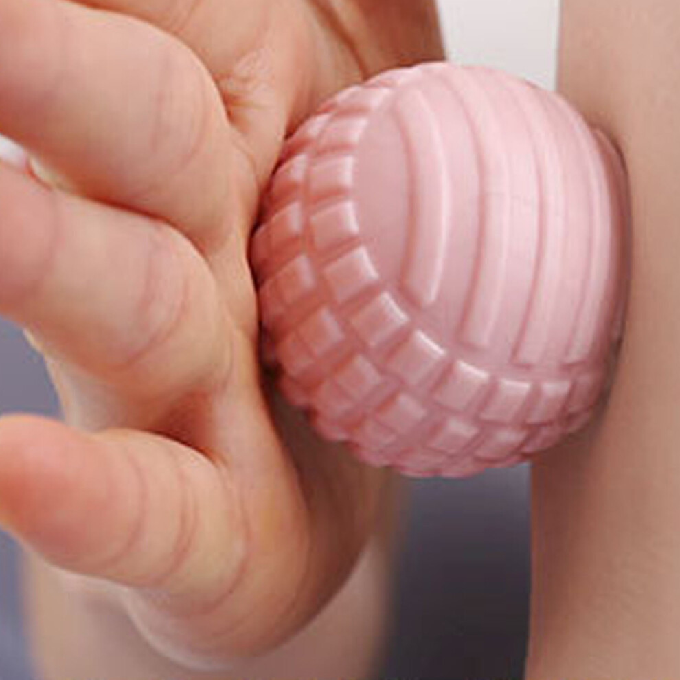 Pink Foot Massager Ball 5Cm Tpr Plantar Fasciitis Relaxation Tool