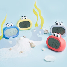 Kinder-Wecker Gelb Batterie-betrieben LED
