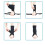 Adjustable Drop Foot Brace for Right Foot - Supports, Stabilizes & Corrects 1