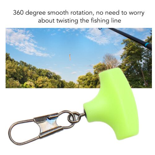 Fishing Float Connector Lure Line Accessories, Green, 4g 2