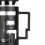 Französische Presse Maze Shell Design Glas 350ml Schwarz 1
