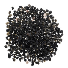 Aquarium Landscaping Stone Decorations Set - Black Obsidian Cave Stones, Luminous Fish Rocks for Aquariums