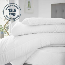 (13.5 tog Duvet, Super King) Luxury Duvet Cover Bedding Set 10.5, 13.5, 15 Tog