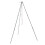 Aluminium-Lagerfeuerstativ 78x58cm, 480g, Silber 9