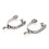 2PCS Stainless Steel West Cowboy Exquisite Pattern 2