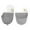 Portable Baby Urinal Boys Gray Cat, Foldable, 150mL Capacity 9