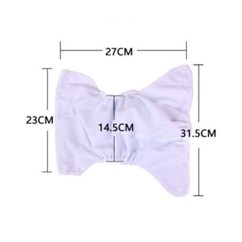 6er-Pack verstellbare Stoffwindeln für Babys 18x18x1cm 2