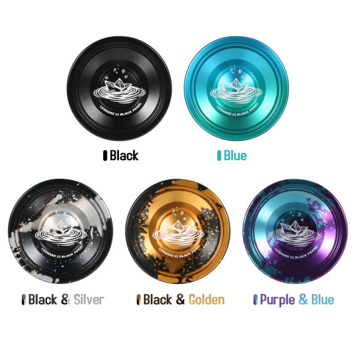 Aluminum Yo-Yo Ball with Bearings & Case – 5.6cm, Multiple Colors 1