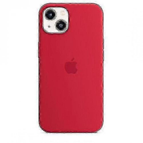 (Red) Silicone Case With Magsafe For Iphone 13 Phone Case