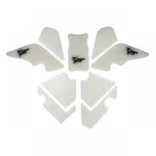 (D) For Yamaha Tenere 700 T700 Xtz 700 Xtz 690 Motorcycle Accessoriesnon-slip Side Fuel Tank Stickers Waterproof Pad Rubber Sticker