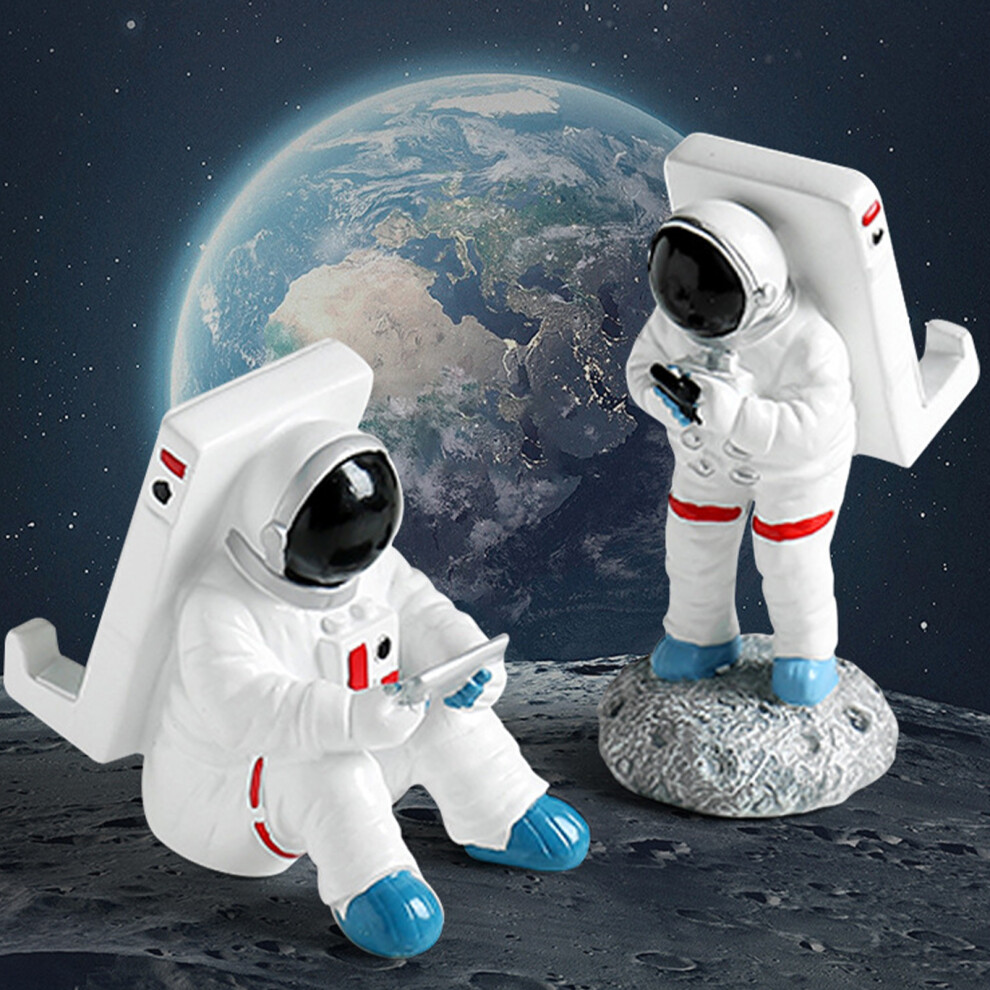 Resin Astronaut Phone Holder, Secure Support, 7X9.6x13.2cm 4011338638106