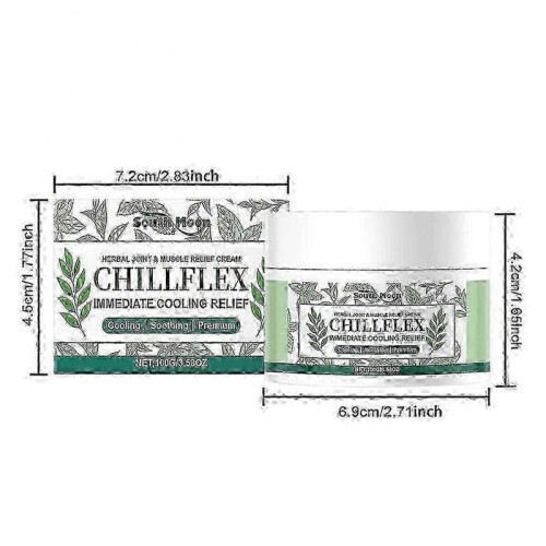 Herbal Massage Cream for Joint \u0026 Muscle Discomfort Chillflex 1