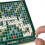 Deluxe Scrabble Set with Locking Tiles for Family Fun 3