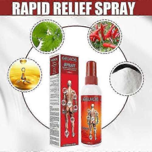 Fast Acting Extra Strength Spray for Backache, Arthritis Muscle Pain Relieving Fo 1