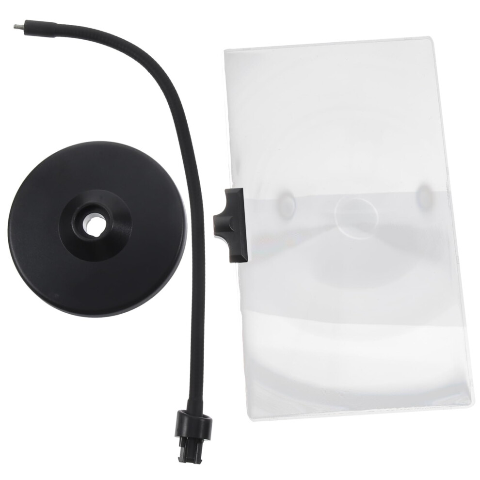 Magnifying Glass with Flexible Stand for Table Use, High-Resolution Lens for Reading, Sewing, and Crafts, Ideal for Seniors and Hobbyists