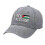 (Gray)Free Palestine Baseball Cap Printed With Palestinian Flag Vintage Washed Cap 2
