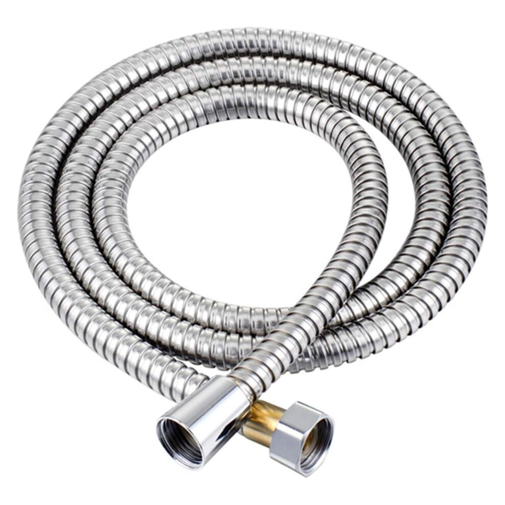 Shower Hose, 2M Stainless Steel Flexible Faucet Hose With Thick Silicone For Bathroom Shower Pipe Installation 6276012314693